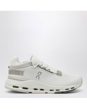 On Shoes Sneakers Cloudnova 2 Ice Sand - Blanc
