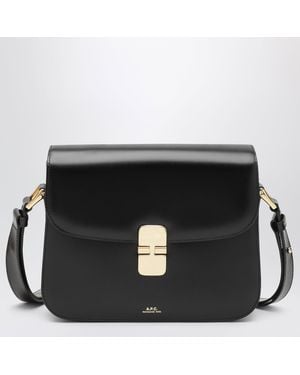 A.P.C. Grace Leather Bag - Black