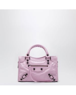 Balenciaga Le City Mini Tote Bag - Pink
