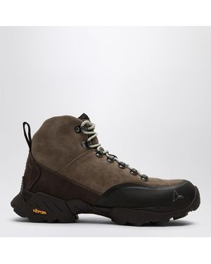 Roa Stivale stringato andreas taupe - Marrone