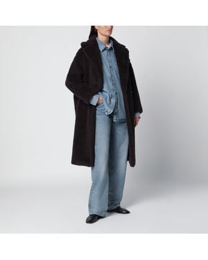 Max Mara Teddy Bear Icon Coat - Black