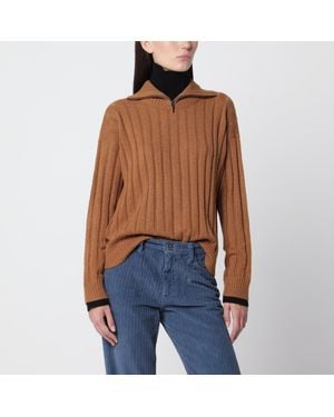 Alexandra Golovanoff Michel Bi Havane 21 Cashmere Turtleneck - Blue