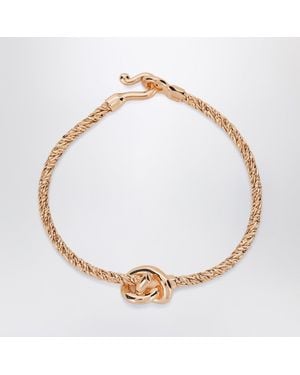 Bottega Veneta Knot Bracelet - Metallic