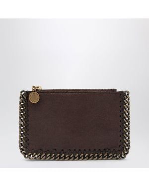 Stella McCartney Falabella Card Holder - Brown