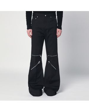 Rick Owens Jeans cargo bolan - Nero