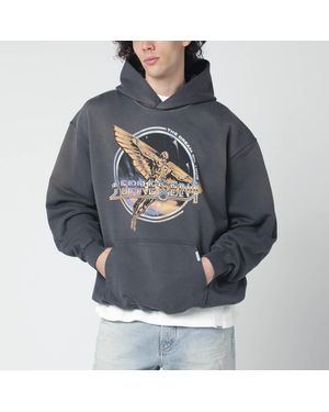 Represent Hoodie With Logo Print - Grey