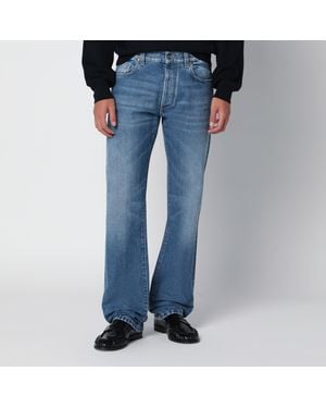 Versace Jeans Blu Medio Effetto Washed