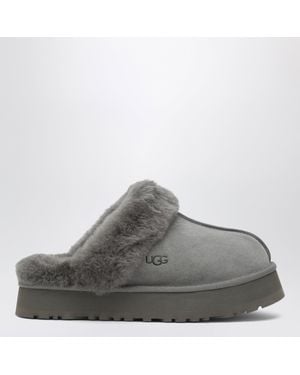 UGG Disquette Suede Slippers - Gray