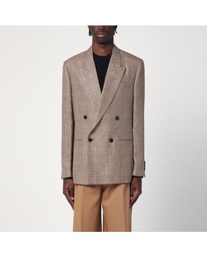 Lardini Double-Breasted Jacket - Multicolor