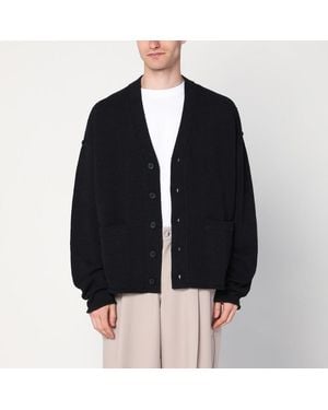 New Amsterdam Surf Association Cotton Blend Cardigan - Black