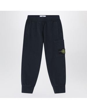 Stone Island Cotton Joggers - Blue