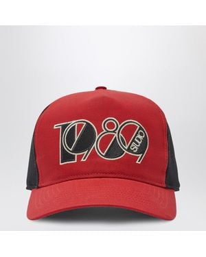 1989 STUDIO Baseball Cap 1989 Pop Logo - Red