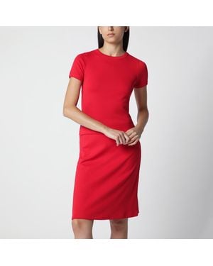 Flore Flore Rotes Car Tee T-Shirt Aus Bio-Baumwolle