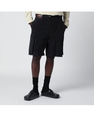 JW Anderson Shorts With Braided Patch Pockets - Black