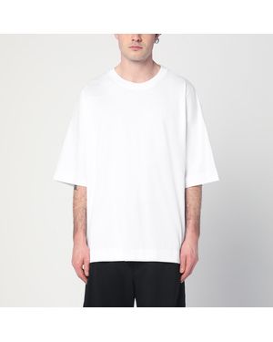 Dries Van Noten Oversized Cotton T-shirt - White