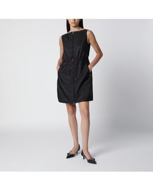 Prada Robe Noire En Re-Nylon