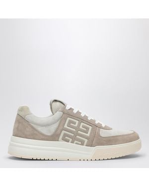 Givenchy Chic Suede Lace-Up Trainers For - White