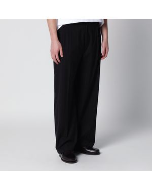 THESTROY Pinstriped Inno Pants - Black