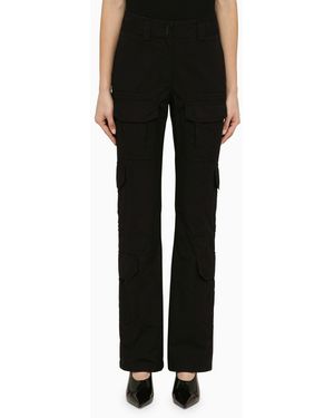 Givenchy Cotton Cargo Trousers - Black