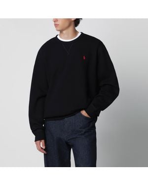 Polo Ralph Lauren Cotton-Blend Crewneck Sweatshirt - Black