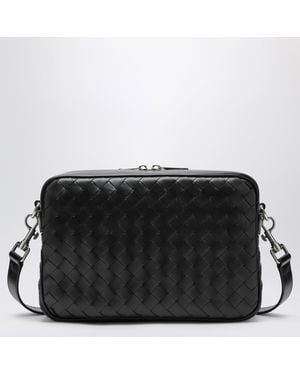 Bottega Veneta Sac À Main Noir Intrecciato