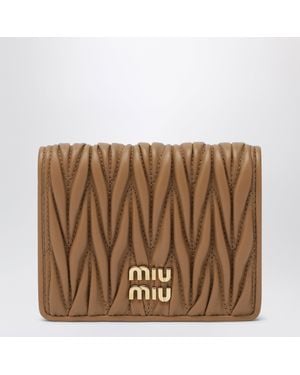 Miu Miu Caramel Wallet - Brown