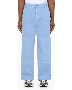 Carhartt Frosted Bleu Garrison Trousers - Blue