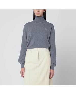 Gucci Turtleneck Sweater - Blue
