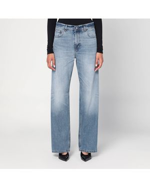 ボトムスその他 HAIKURE Dark blue washed effect jeans Haikure Dark Washed Effect Jeans in Blue | Lyst