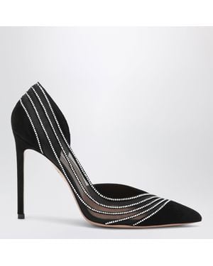 Aquazzura Dream Girl Court Shoes - Black