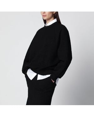 Dries Van Noten Viscose-Blend Sweatshirt - Black