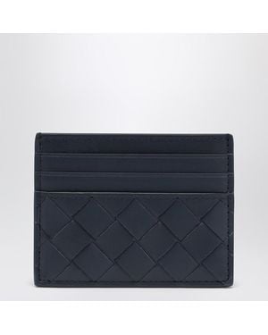 Bottega Veneta Kartenetui Abyss/Cypress - Blau