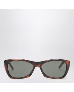 Saint Laurent Sl 613 Havana Sunglasses - Grey