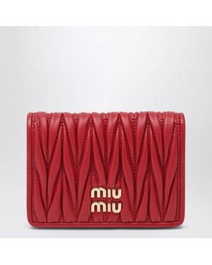 Miu Miu Card Holder - Red