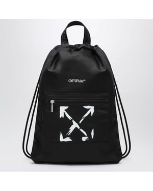 Off-White c/o Virgil Abloh Gym Sack With Arrow Motif - Black