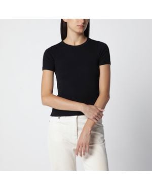 Flore Flore Car Tee Organic Cotton T-Shirt - Black