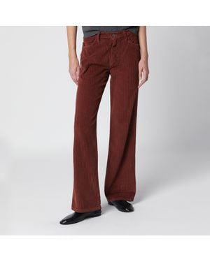 Alexandra Golovanoff France 21 Corduroy Trousers - Red