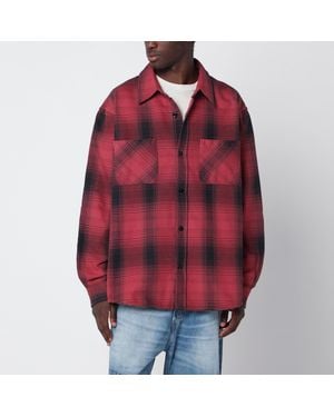Our Legacy Whoppin Checked Cotton Shirt - Red