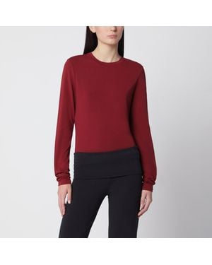 Skims Long-Sleeved T-Shirt - Red