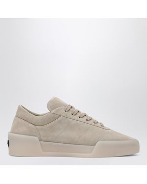 Fear Of God Suede Aerobic Low Trainers - Grey