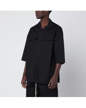 Rick Owens Shirt With Pockets - Black