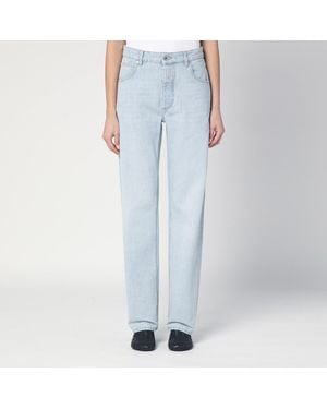 Bottega Veneta Mid-Rise Straight Jeans - Blue