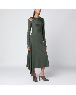 Victoria Beckham Midi Dress - Green