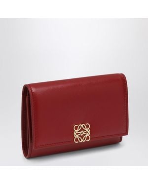 Loewe Puffer Anagram Kleine Geldbörse Rot