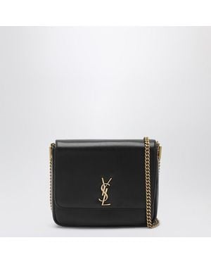 Saint Laurent Schwarze Kate Tasche Aus Leder