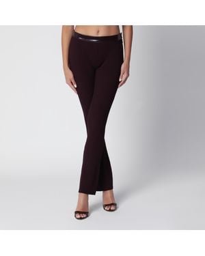Courreges Straight-Leg Pants - Brown
