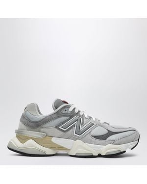 New Balance Sneakers 9060 Rain Cloud/ Castelrock - White