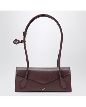 Alaïa Le Teckel Mini Leather Bag - Purple