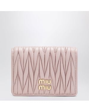 Miu Miu Compact Wallet - Pink
