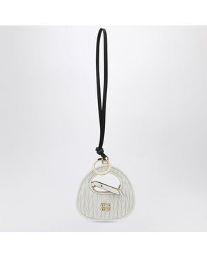 Miu Miu Trick wander in pelle - Metallizzato